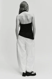 Asymmetric Halterneck Top