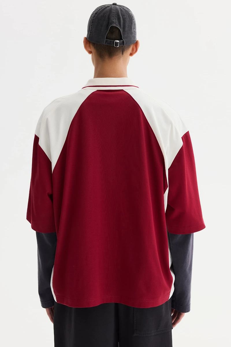 Oversized Polo Shirt