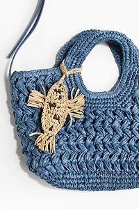 Straw Crossbody Bag
