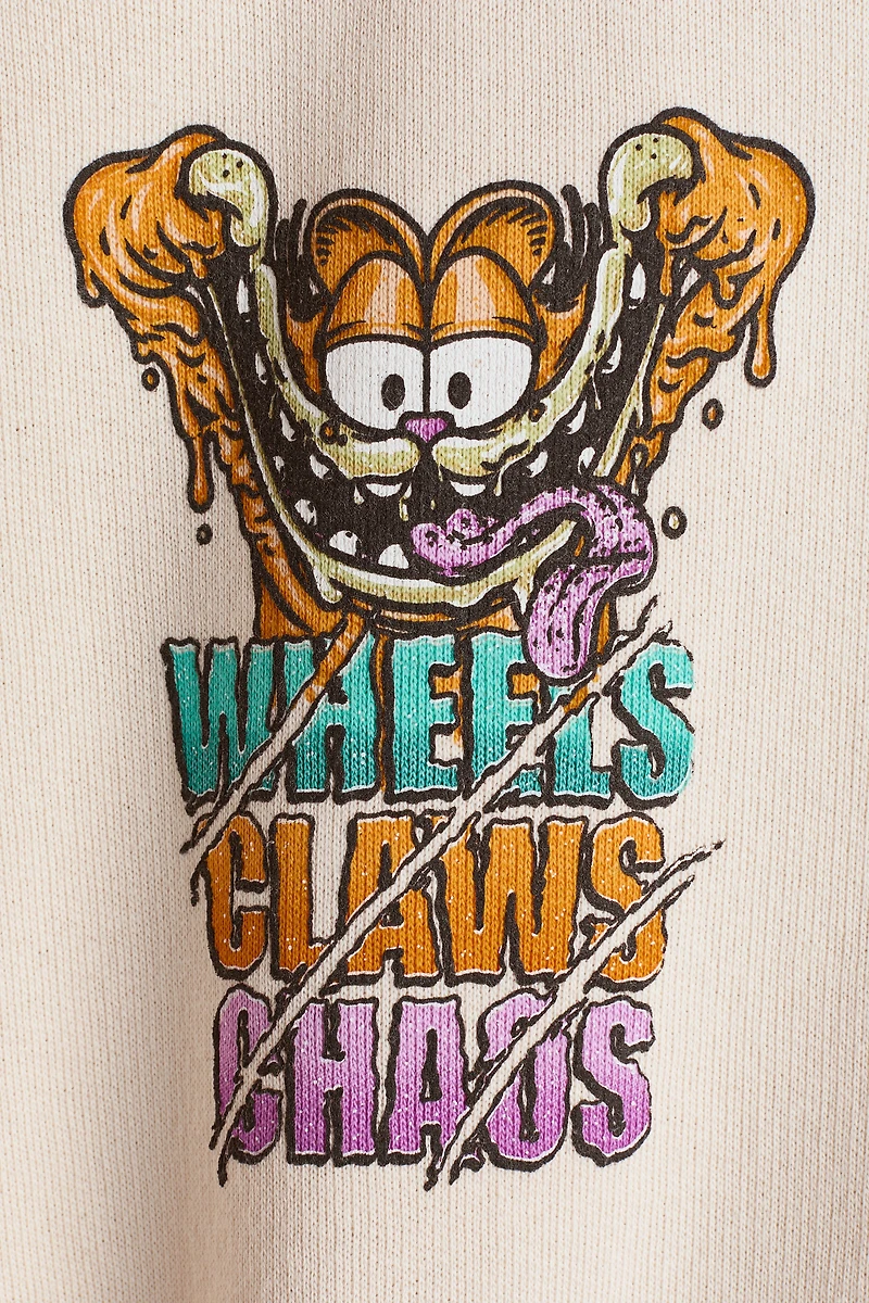 Printed Cotton Sweatshirt