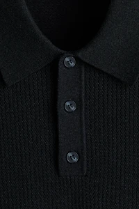 Regular-Fit Knit Polo Shirt