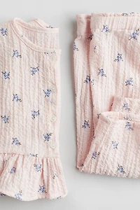 2-Piece Seersucker Set