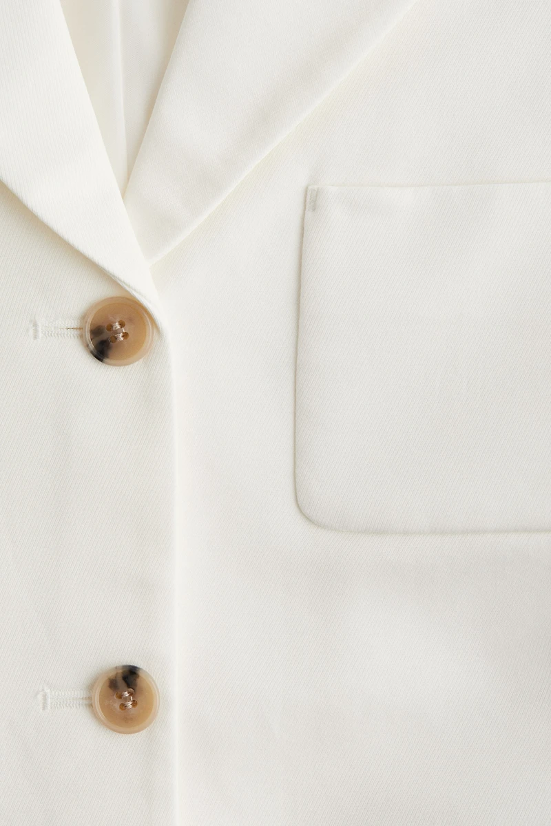 Blazer à fermeture droite