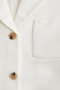 Blazer à fermeture droite