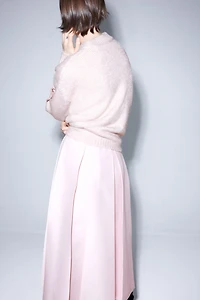 Bow-Appliquéd Sweater