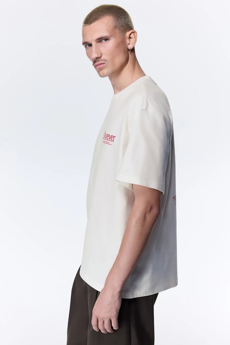 T-shirt imprimé Coupe Flottante