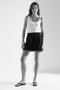 Dress Shorts with Belt