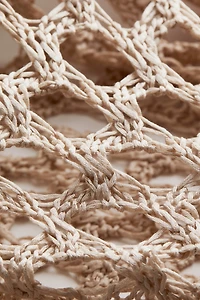 Robe en maille façon crochet
