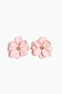 Flower-Shaped Earrings