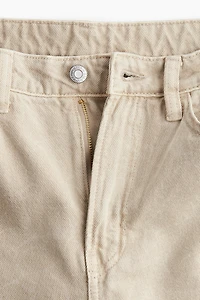 Jean ample Taille très haute