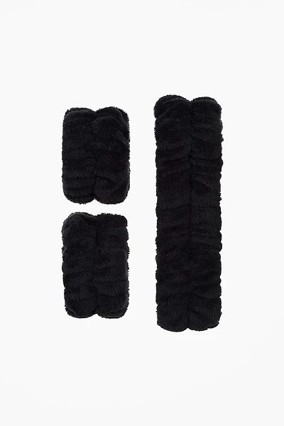 Makeup Headband and Wristband Set