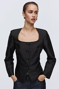 Square-Neck Jacket