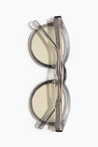 Round Blue Light Eyeglasses