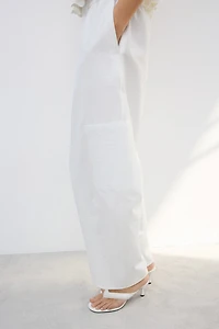 Pantalon cargo avec jambes ballon