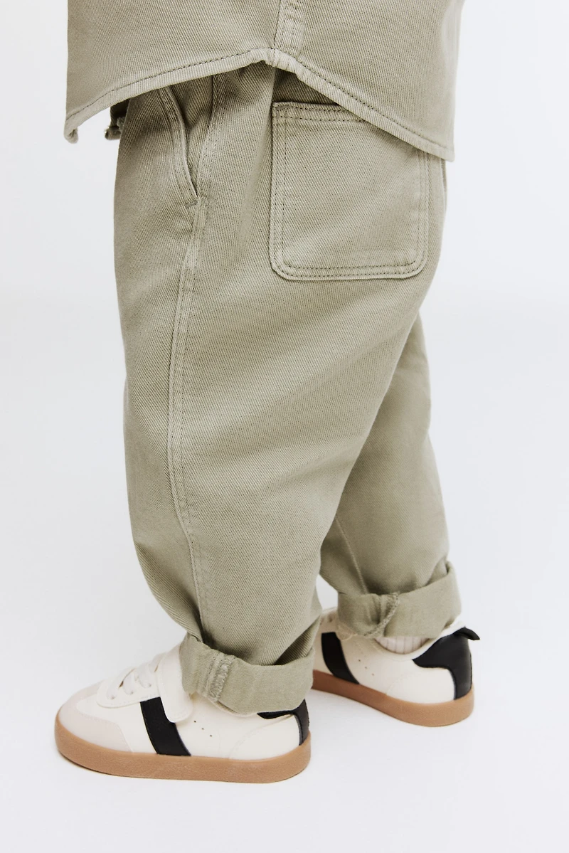 Cotton Twill Joggers