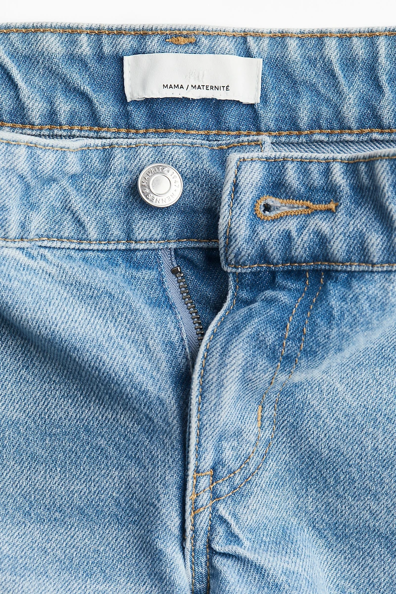 MAMA Denim Shorts