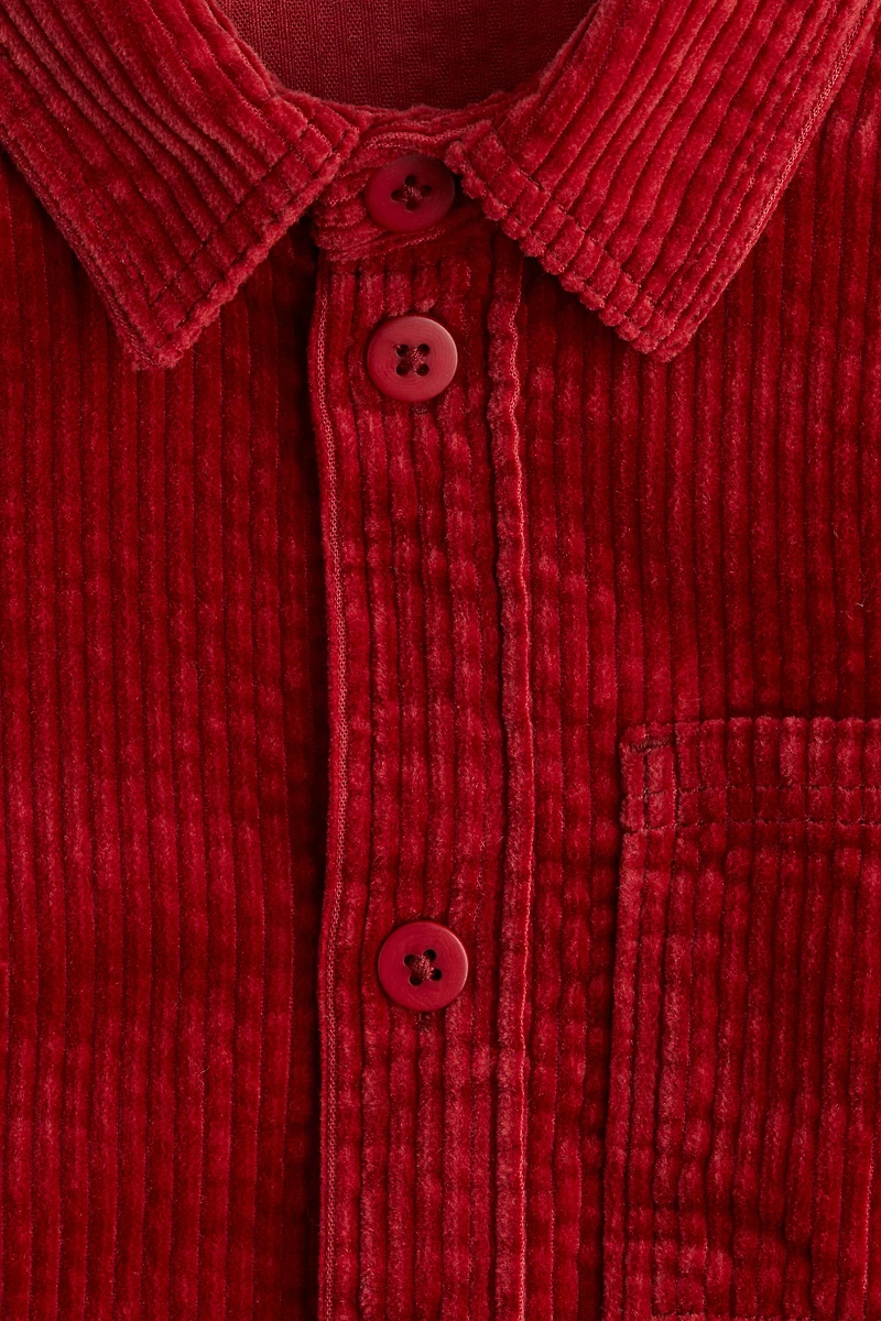 Corduroy Cotton Overshirt