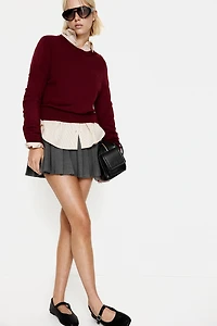 Fine-Knit Sweater