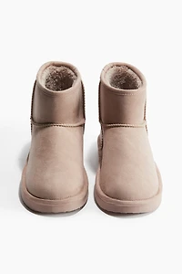 Bottines chaudement doublées