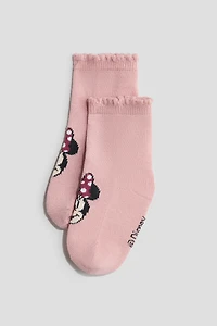 Lot de 3 paires chaussettes en tricot jacquard