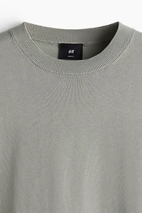 Slim-Fit Fine-Knit T-Shirt