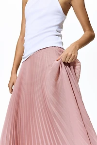 Jupe plissée vaporeuse