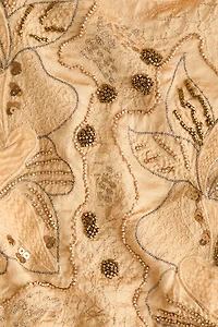 Embroidered Jacquard Blouse