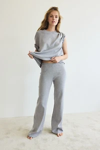 Fine-Knit Pants