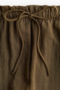 Short avec cordon de serrage