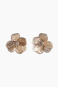 Boucles d'oreilles en forme de fleur