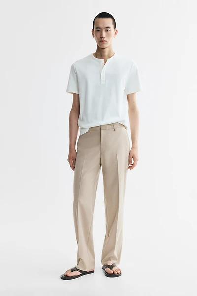 Regular-Fit Tailored Pants