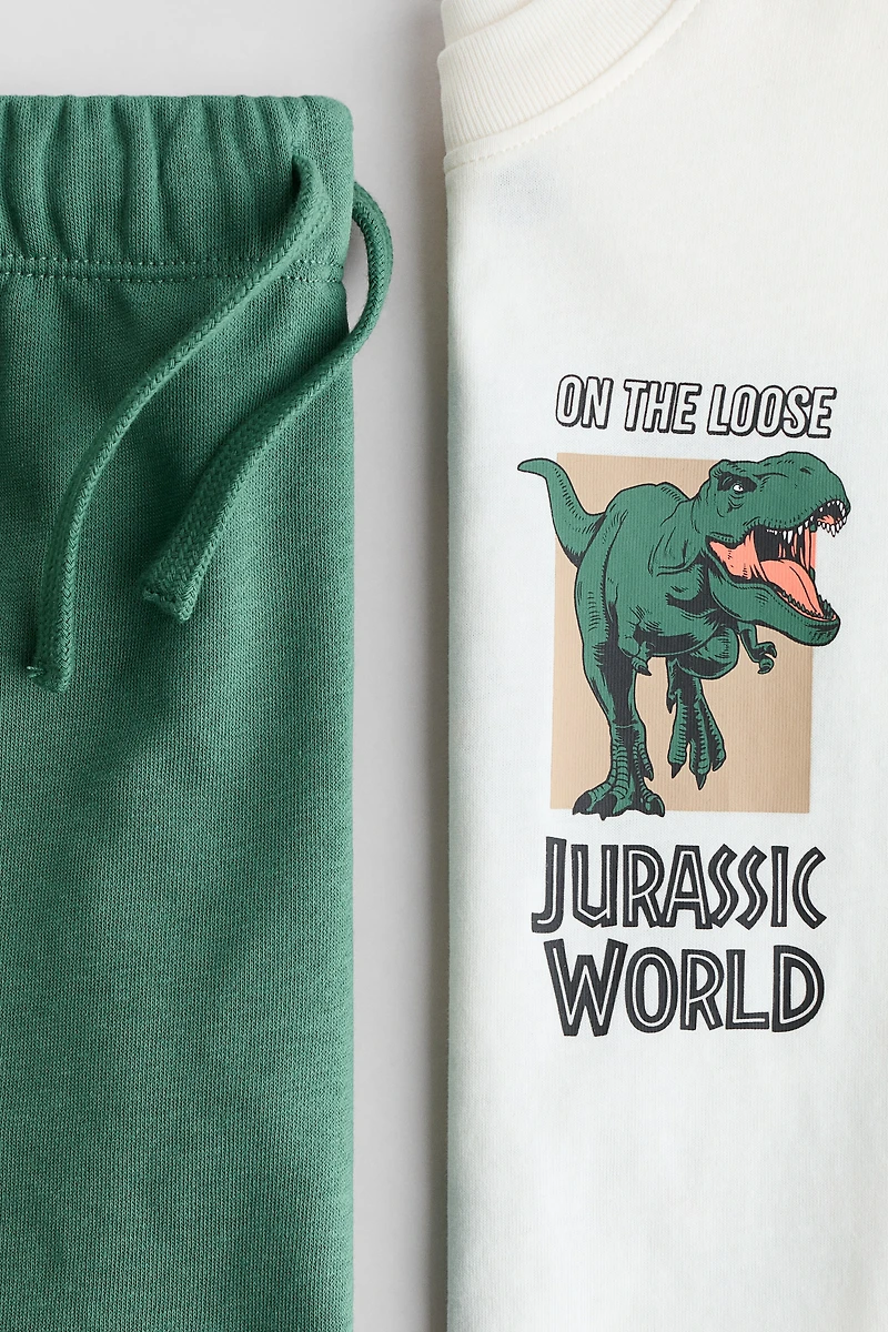 Ensemble 2 pièces imprimé