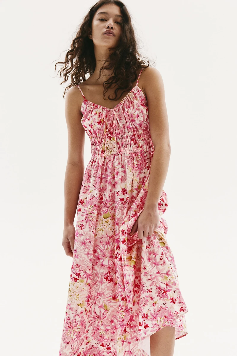 Cotton Strappy Dress