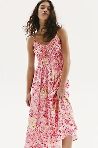 Cotton Strappy Dress