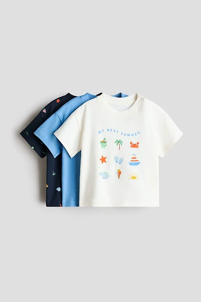 3-Pack Cotton T-Shirts