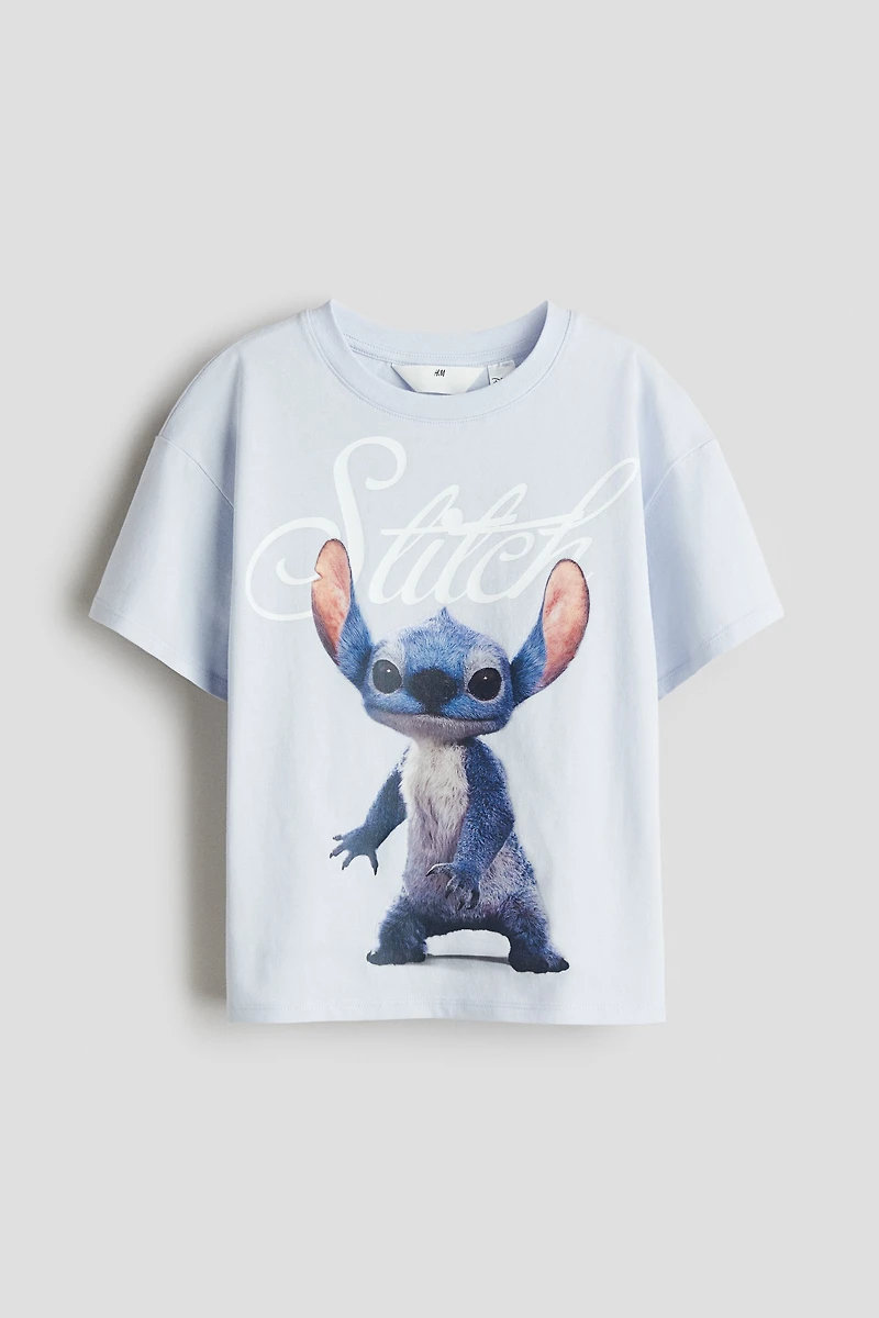 Printed Cotton T-Shirt