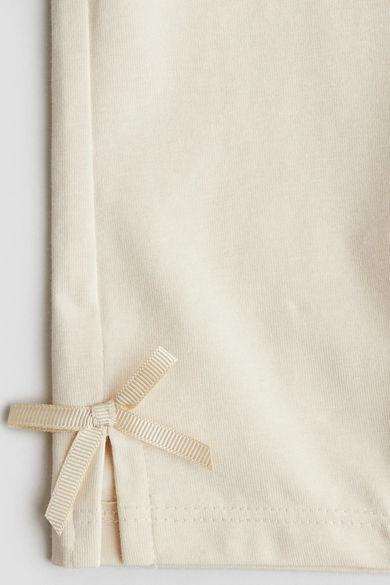 Bow-Detail Bike Shorts