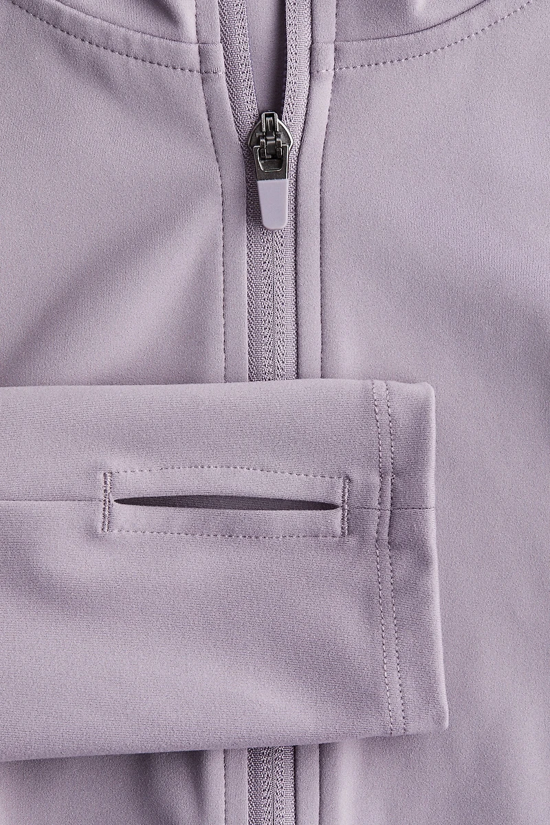 Hooded Activewear Jacket with SoftMove™