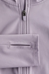 Hooded Activewear Jacket with SoftMove™