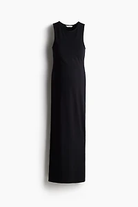 MAMA Ribbed Viscose Dress