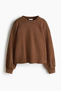 Washed-Look Sweatshirt