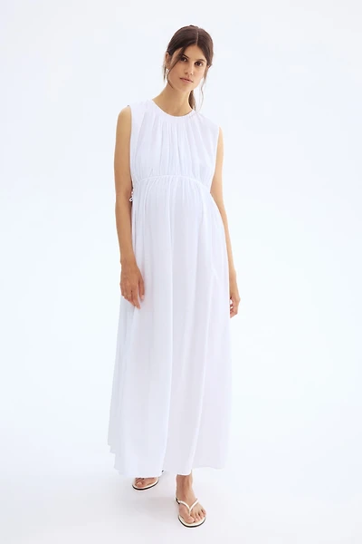 MAMA Robe avec cordons de serrage