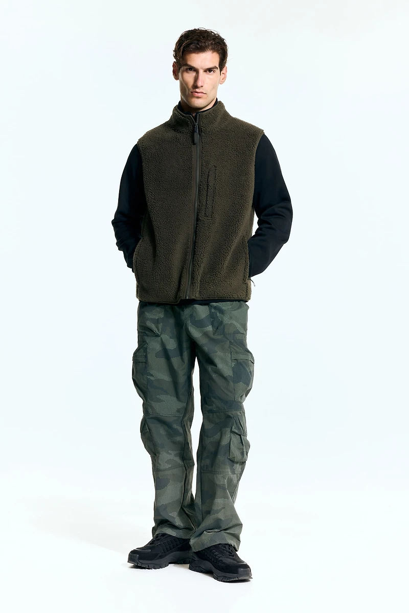 Veste sans manches classique en polar