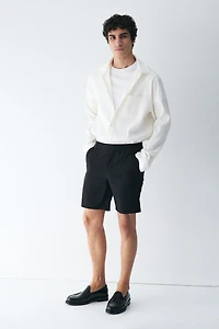 Four-Way Stretch Regular-Fit Shorts