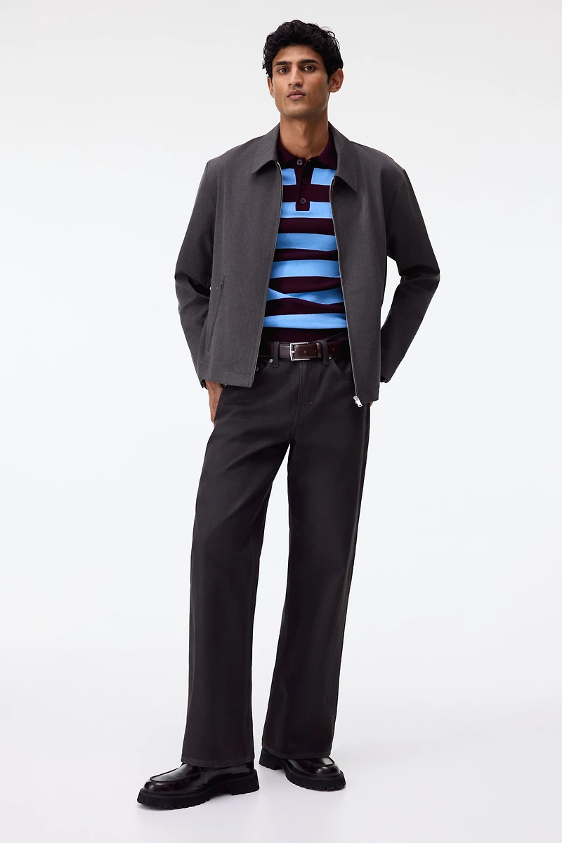 Regular-Fit Knit Polo Shirt