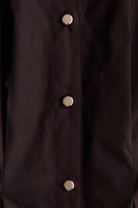 Shirt Dress with Tapered Waist