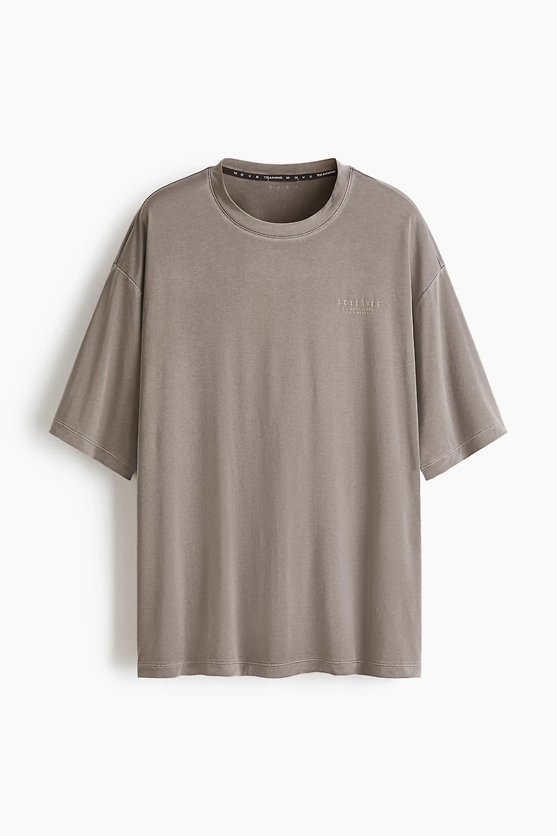 Loose-Fit Boxy Sports T-Shirt with DryMove™