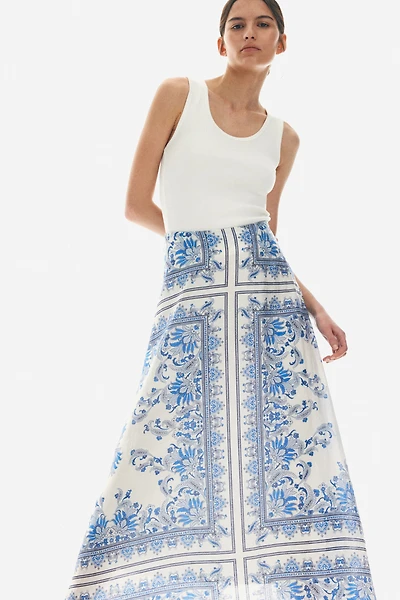 Jupe maxi volumineuse