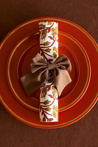 4-pack Bow Napkin Rings