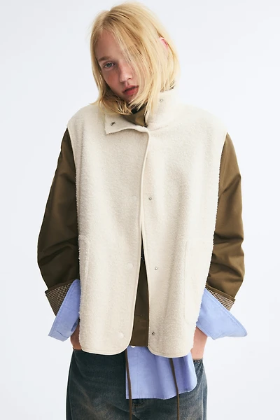 Teddy Fleece Vest